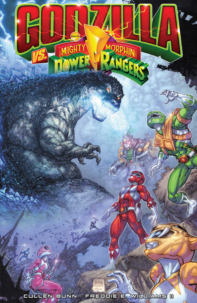 Godzilla vs MMPR TPB