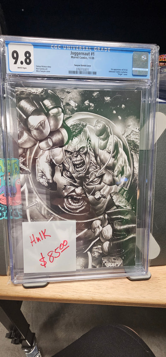 Juggernaut #1 9.8 CGC $85.00