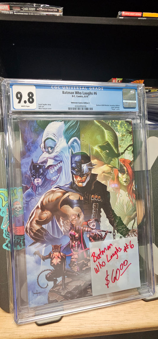 Batman Who Laughs #6 9.8 $60.00