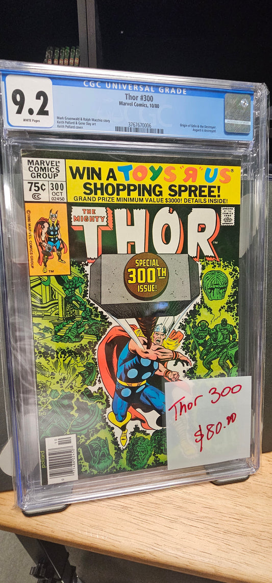 Thor #300 9.2 $80.00