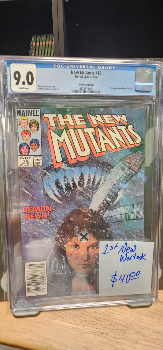 New Mutants #18 9.0 $40.00