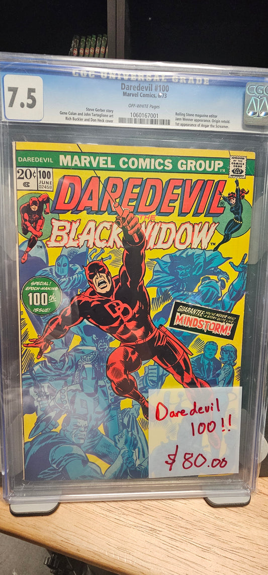 Daredevil #100 7.5 $80.00