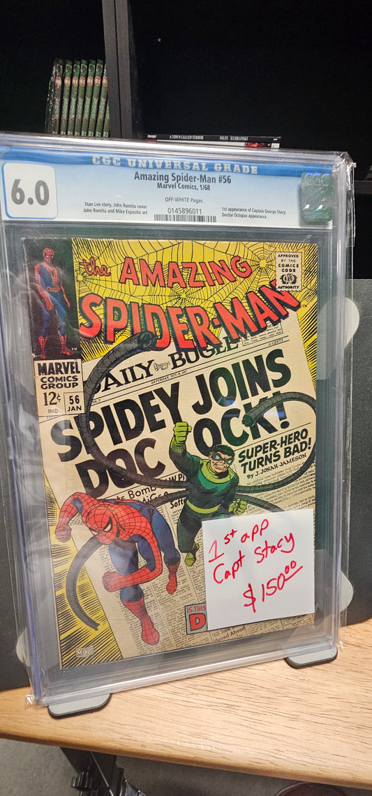 Amazing Spider-Man #56 6.0 CGC $150.00