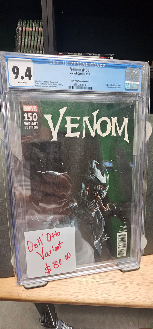 Venom #150 9.4 CGC $80.00