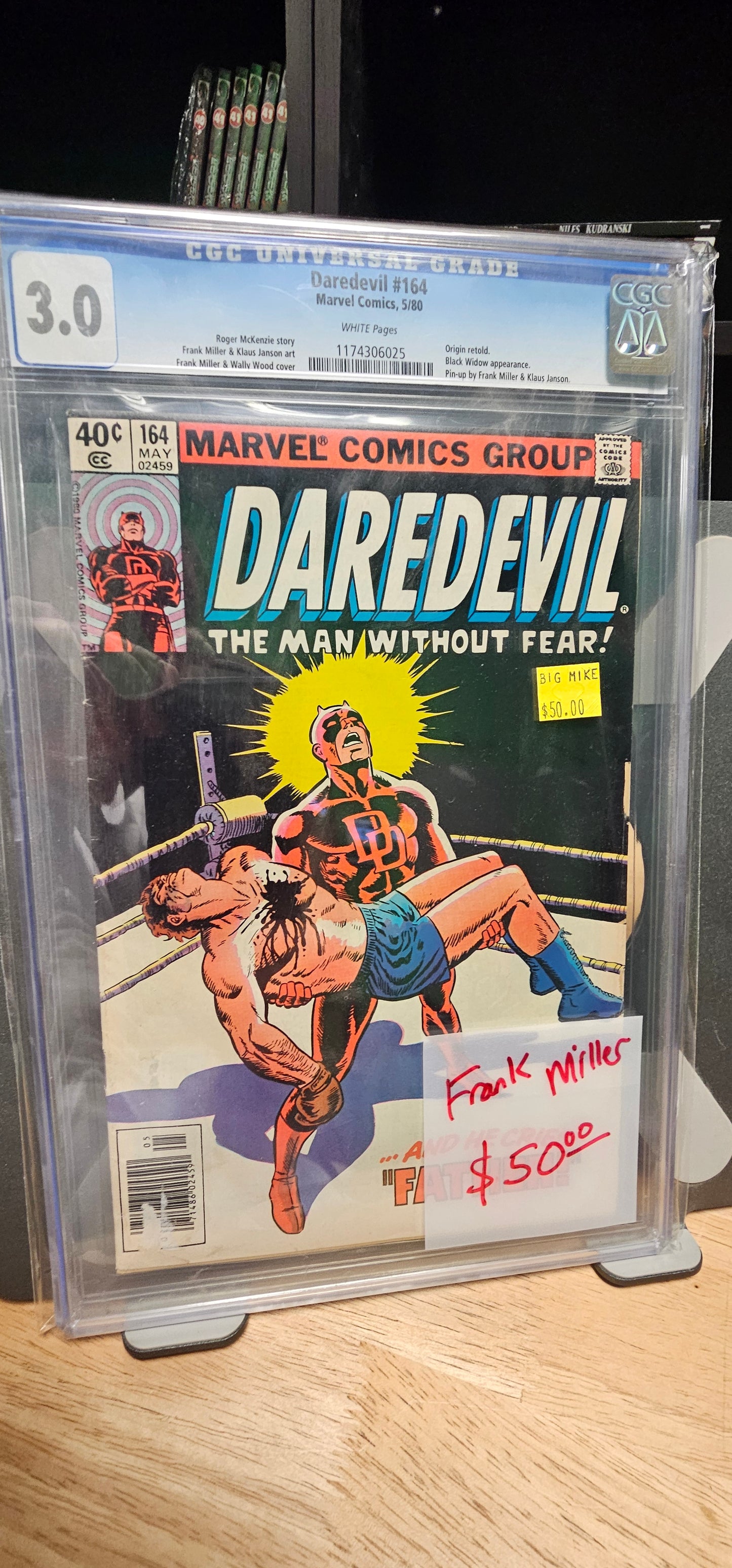 Daredevil #164 3.0 $50.00