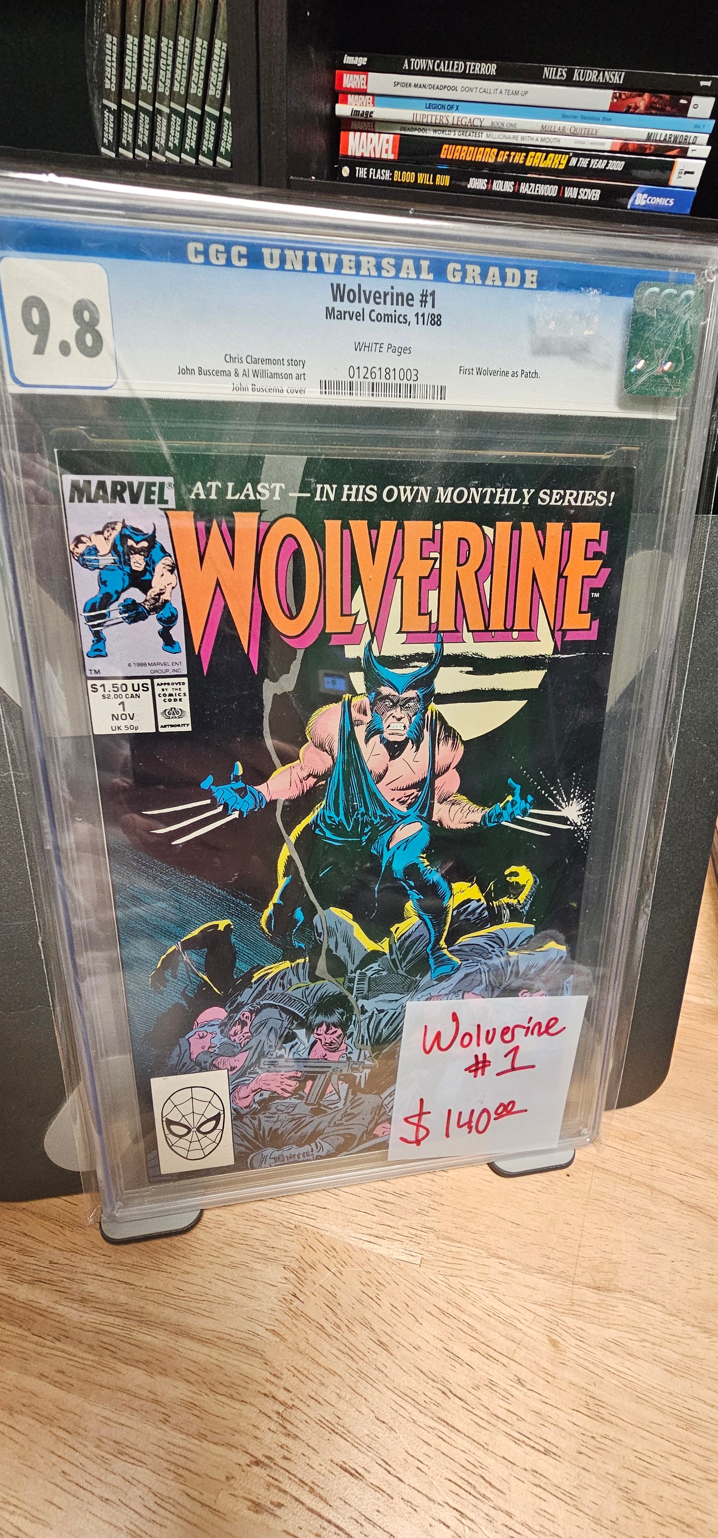 Wolverine #1 9.8 $140.00