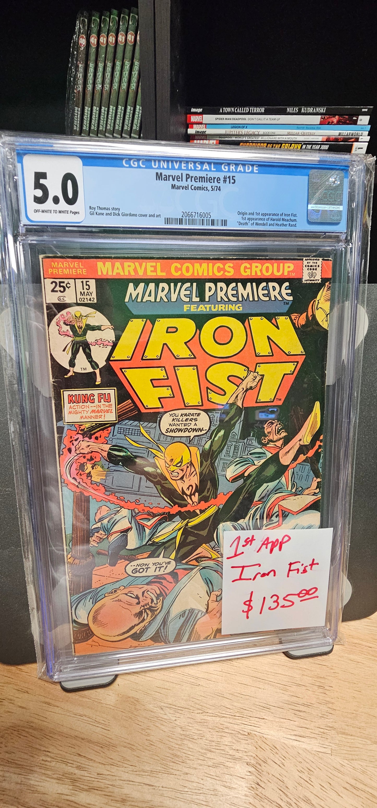 Marvel Premiere #15 5.0 CGC $135.00