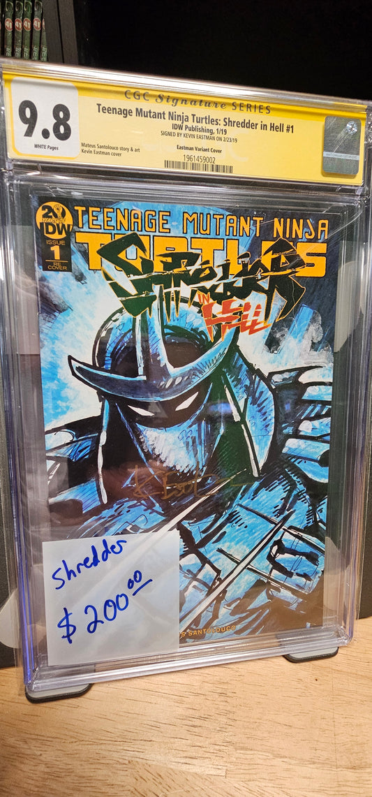 Teenage Mutant Ninja Turtles: Shredder in Hell #1 9.8 CGC $200.00