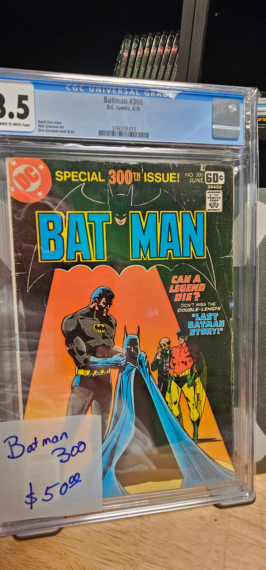 Batman #300 3.5 $50.00