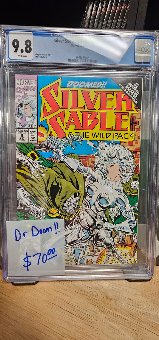 Silver Sable and the Wild Pack #5 9.8 $70.00