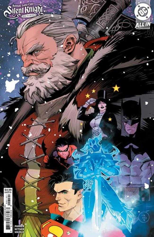 Batman Santa Claus Silent Knight Returns #1 (Of 5) Cover B Dan Mora Card Stock Variant