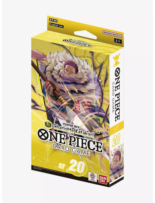 One Piece Trading Card Game Yellow Charlotte Katakuri ST 20 Starter Deck