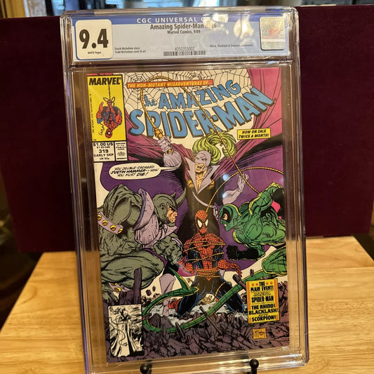 Amazing Spider-Man #319 CGC 9.4 $80.00