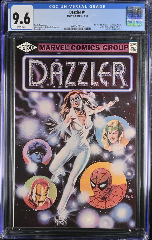 Dazzler #1 CGC 9.6 $100.00