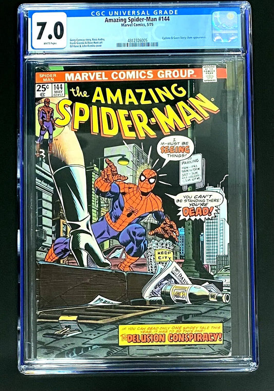 AMAZING SPIDER-MAN #144 CGC 7.0 $95.00