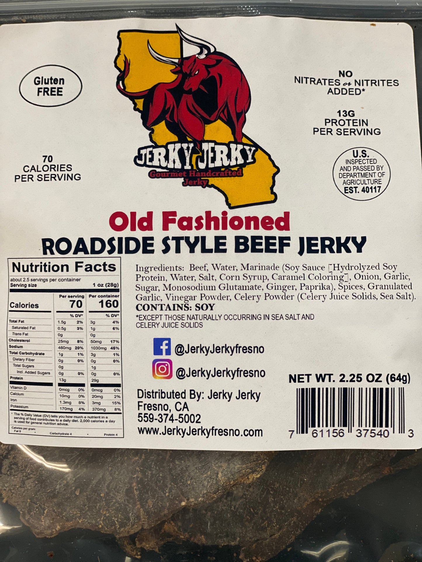 Jerky Old Fashioned