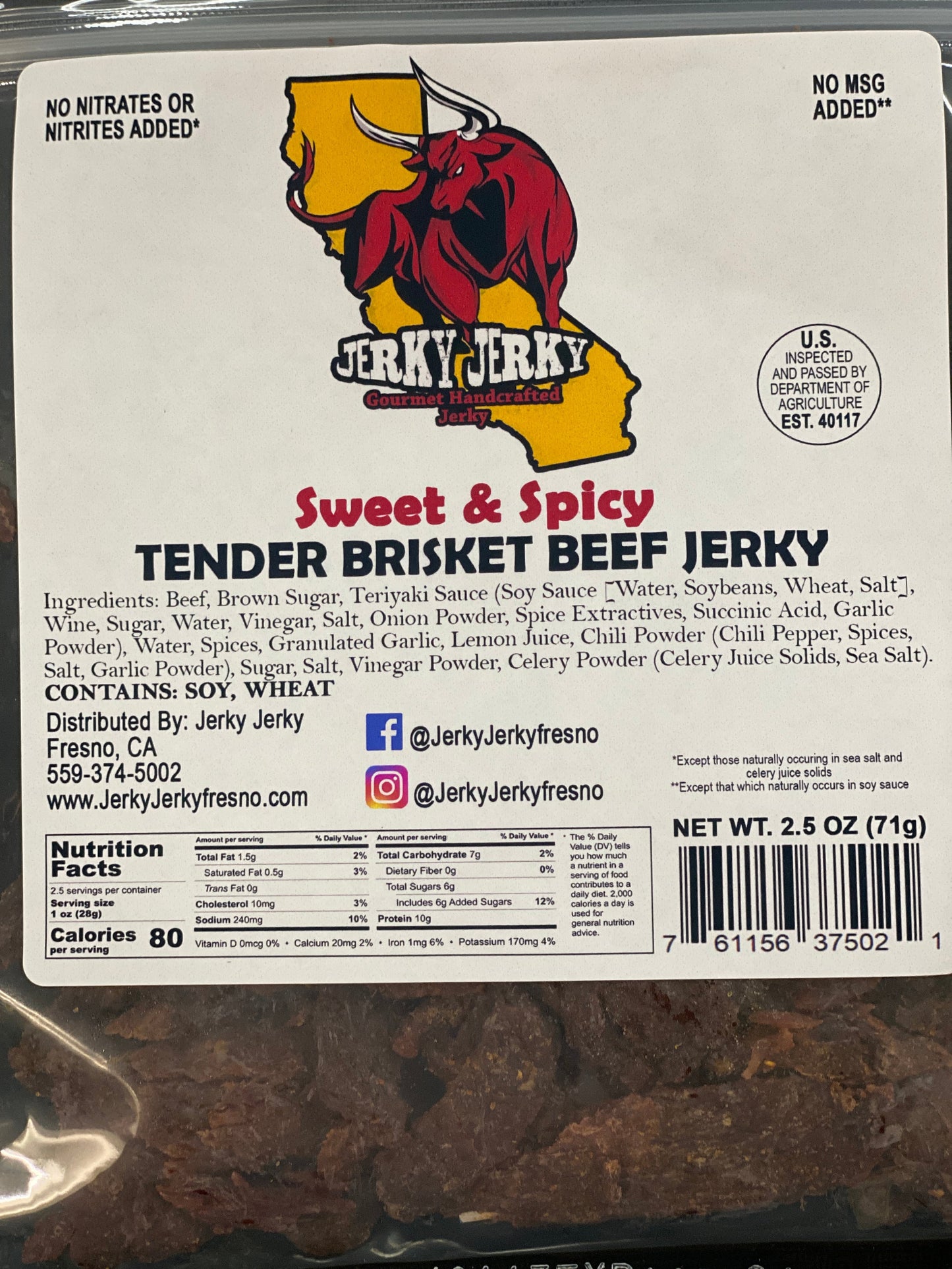 Jerky Sweet & Spicy