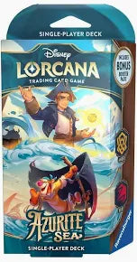 Disney Lorcana: Azurite Sea Starter Deck (Amber & Ruby)