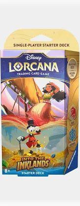 Disney Lorcana: Into the Inklands Starter Deck (Ruby & Sapphire)